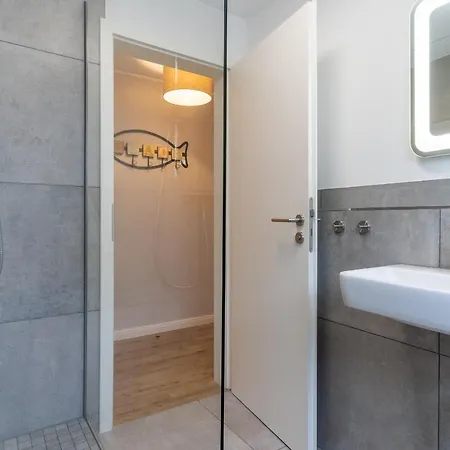 Appartement Haus Rueckenwind 3 Rueckenwind - Bad